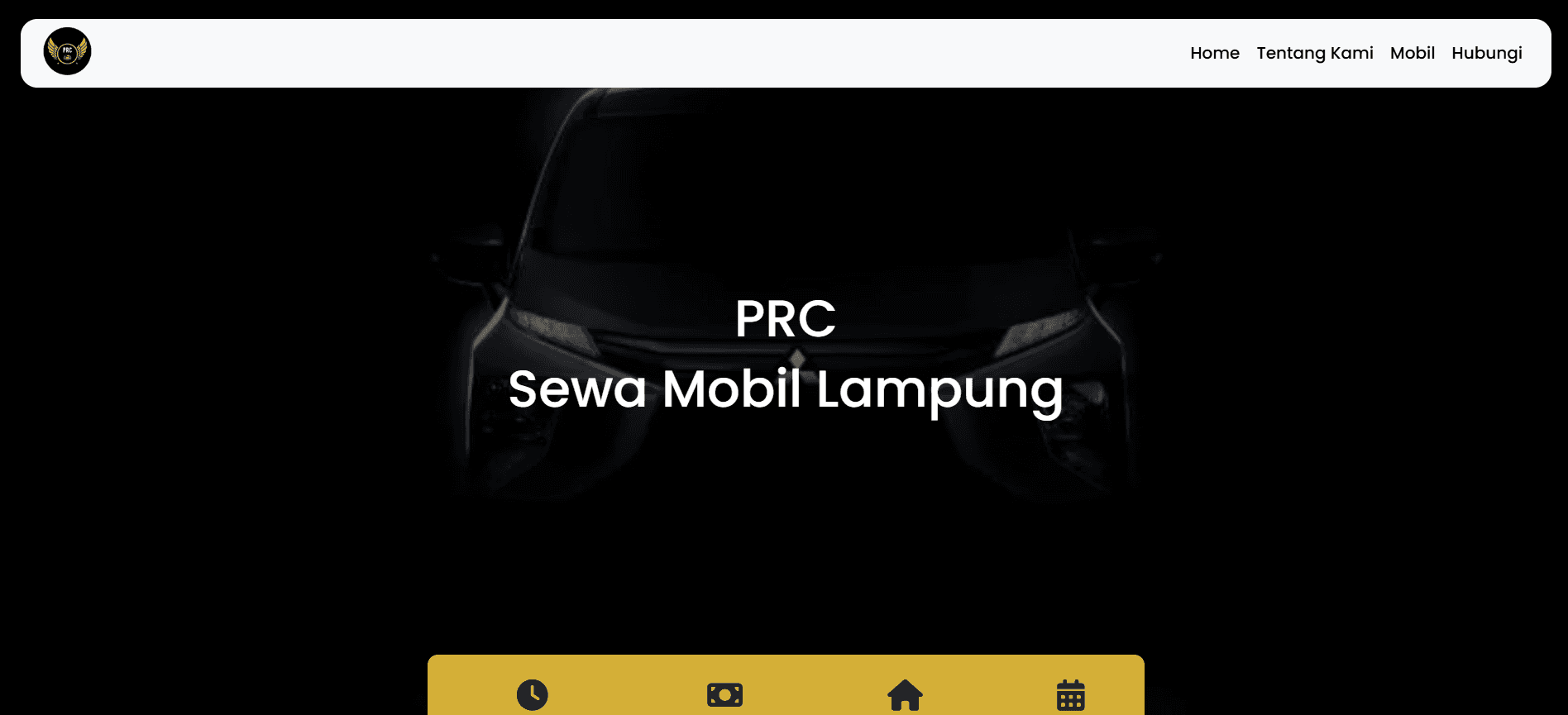 Website Rental Mobil